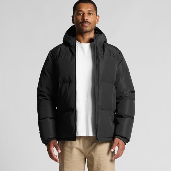 AS Colour - Mens Hooded Puffer Jacket Thumbnail